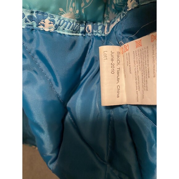 Liquid Venture Snowboard Jacket Girls Large Purple Teal Teen Geometric Insulated - Picture 16 of 16